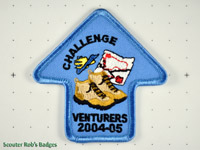 Click to enlarge 2004-05 Venturers Challenge